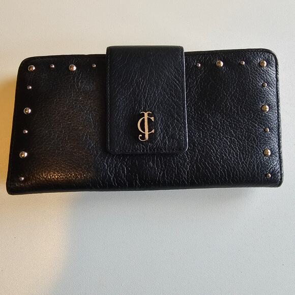 Juicy Couture Studded Black Leather Wallet - Picture 9 of 9